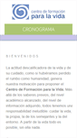 Mobile Screenshot of centroformacionvida.com.ar